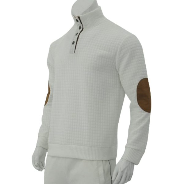 🔥Top Pick🔥Men's Outdoor Casual Stand Cashmere Collar Long Sleeve Hoodie