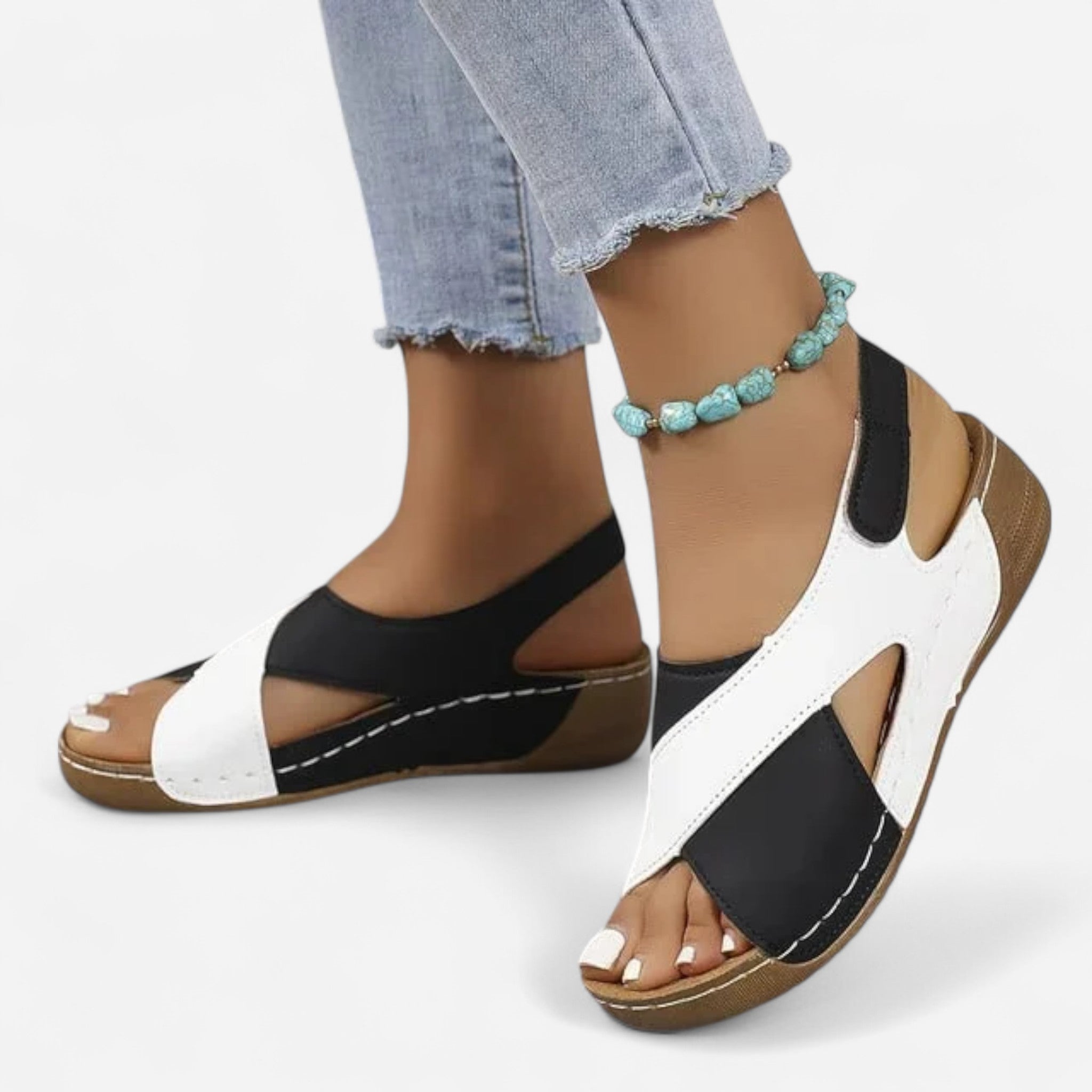 Nexon Sandales à Wedge Dual-Core - Confort et Élégance Durable