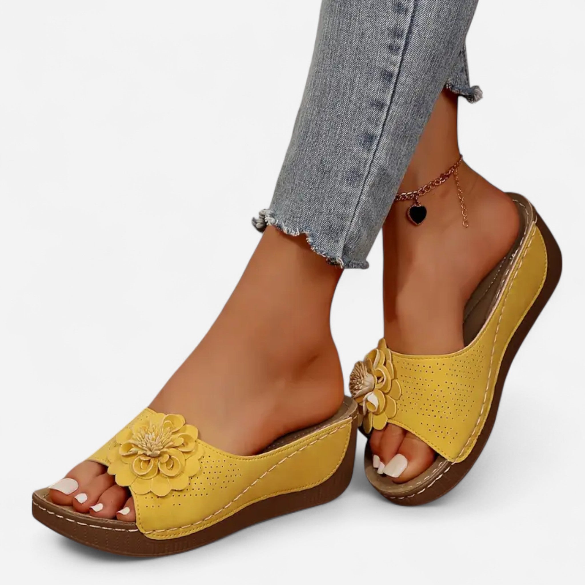 Nirelle - Sandales élégantes pour femmes, confort et style floral