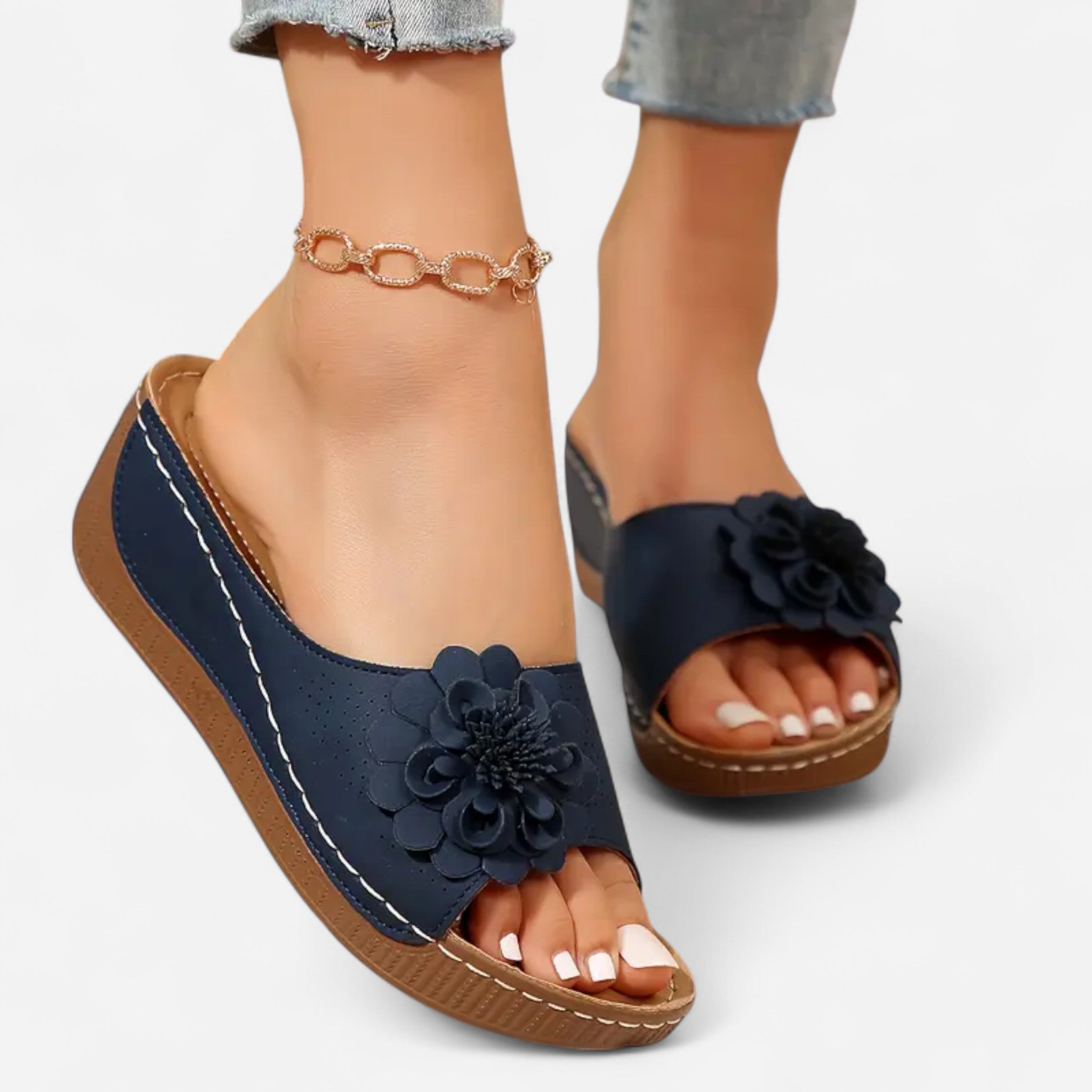 Nirelle - Sandales élégantes pour femmes, confort et style floral