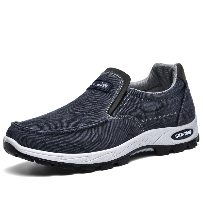 Chaussures pour hommes avec soutien de la voûte plantaire, respirantes, légères et antidérapantes