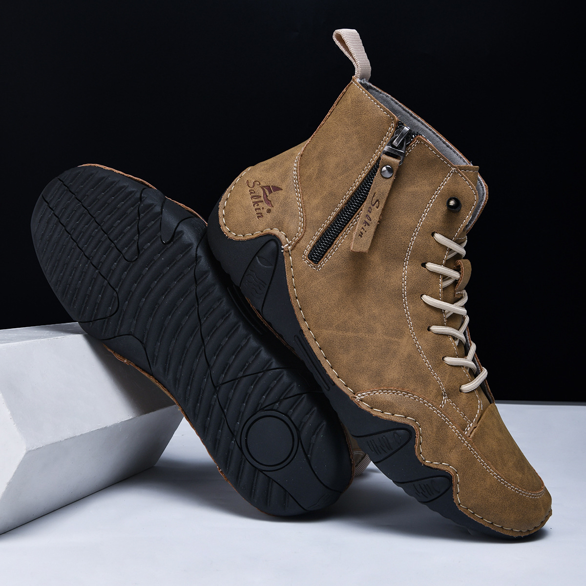 ⏰Dernier jour : 70 % de réduction ! 🔥 Chaussures minimalistes orthopédiques ergonomiques et imperméables pour hommes