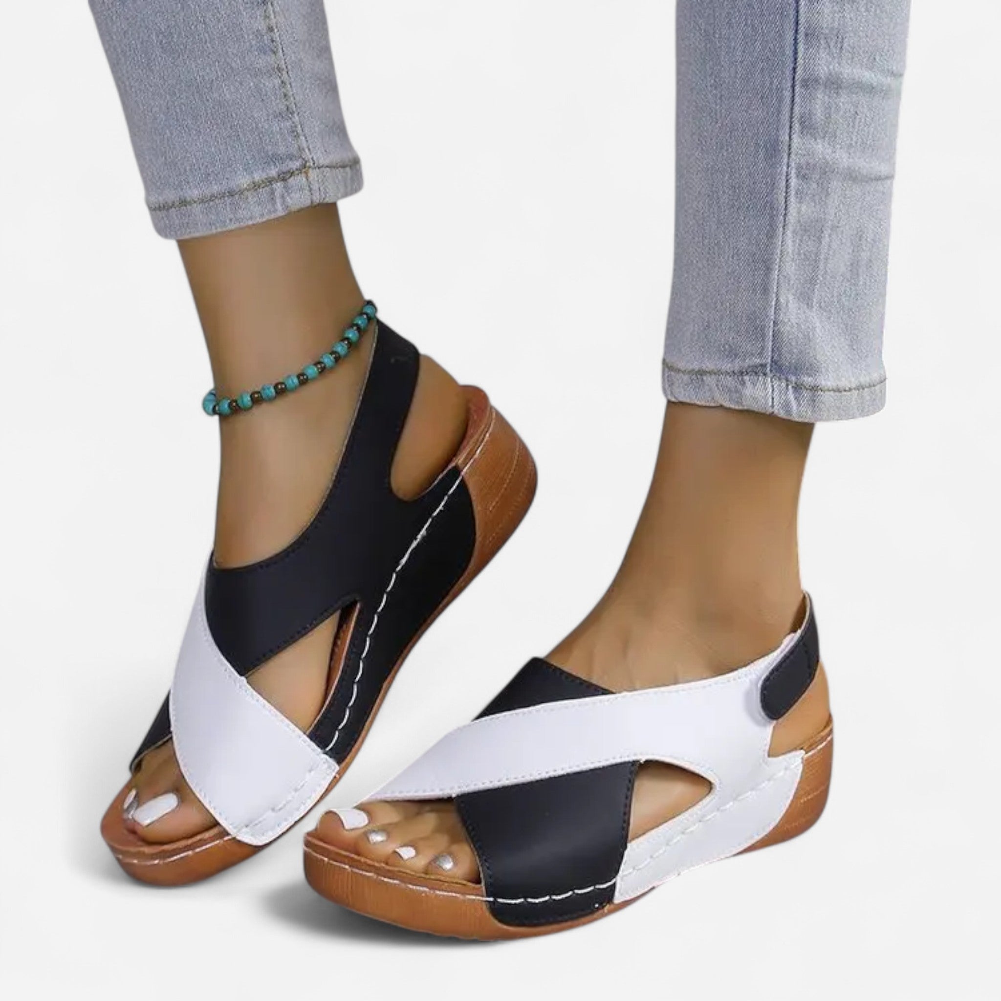 Nexon Sandales à Wedge Dual-Core - Confort et Élégance Durable