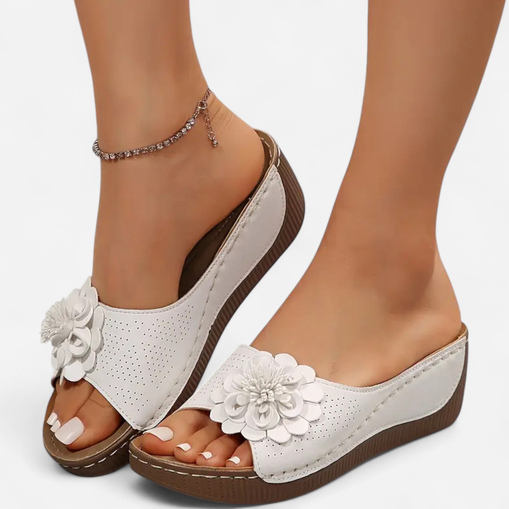 Nirelle - Sandales élégantes pour femmes, confort et style floral