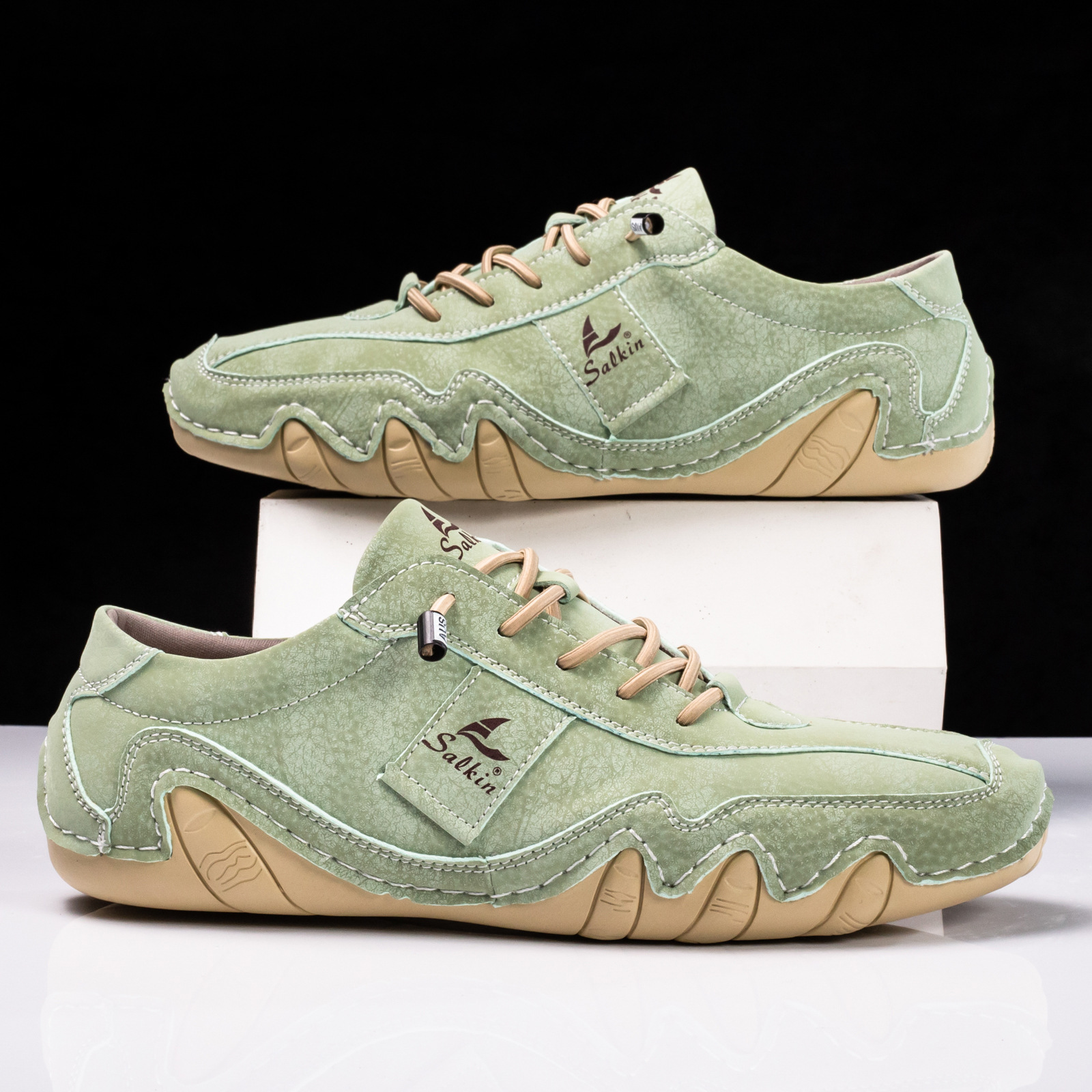 Men's low-top octopus shoes Martin shoes with arch support orthopedic shoes