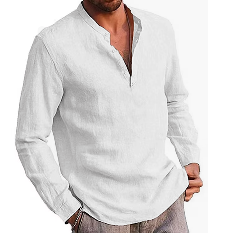 Crazyours  Comfortable Casual Long Sleeve Shirts
