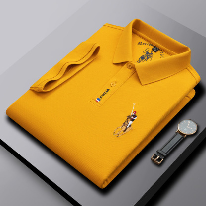 Mainine™ Polo pour homme original – Élégant, décontracté et adapté aux affaires