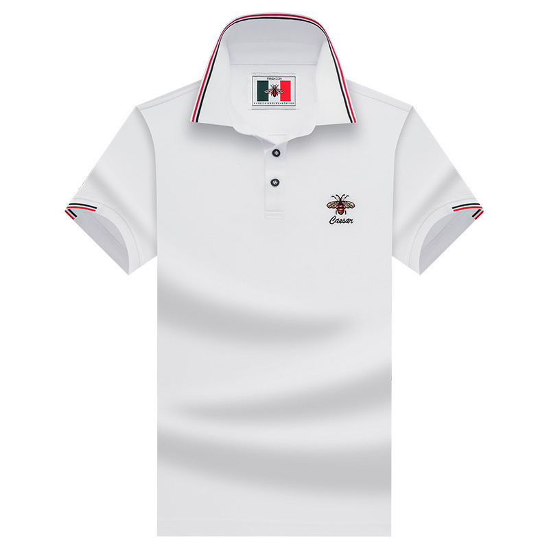 Imprimé abeille |  Polo homme simple et élégant pour affaires