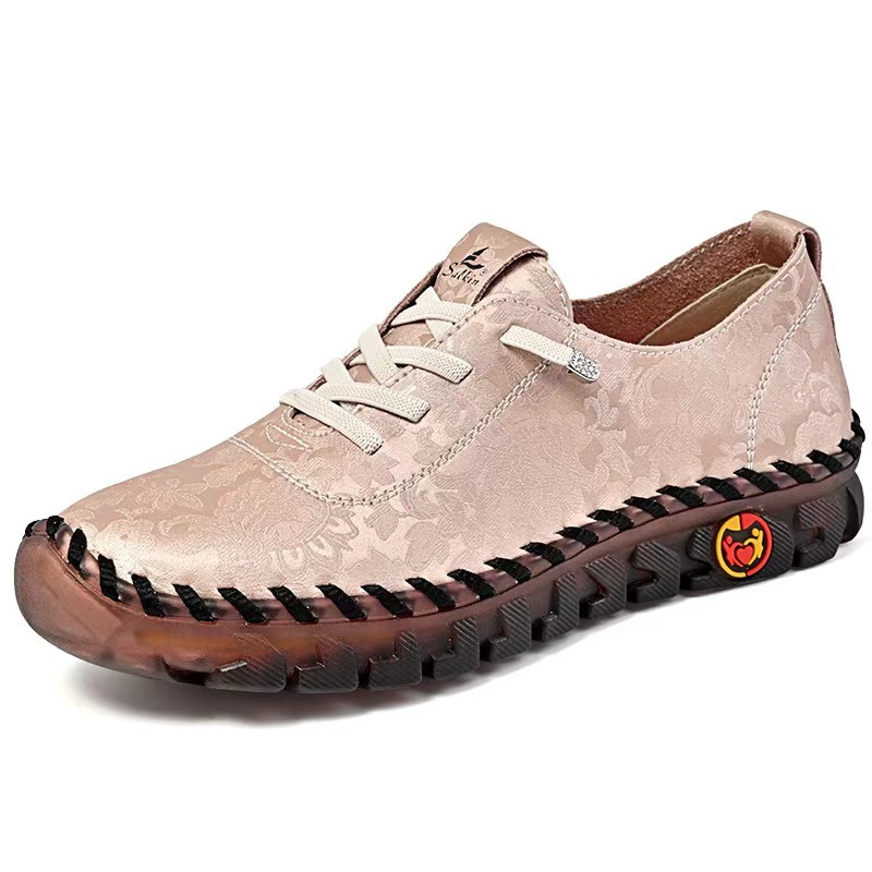 1Pc Dames Ademend Lage Sneakers - Antislip & Comfortabele Instappers met Pailletten Detail voor Alle Seizoenen
