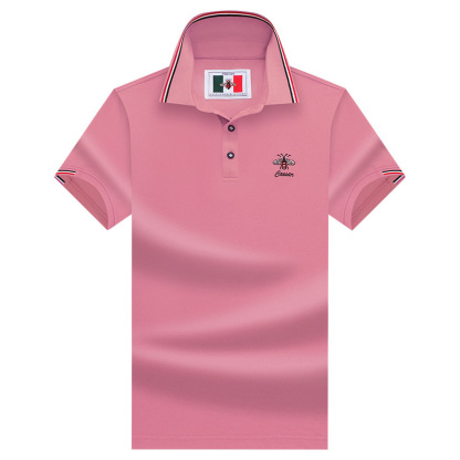 Imprimé abeille |  Polo homme simple et élégant pour affaires