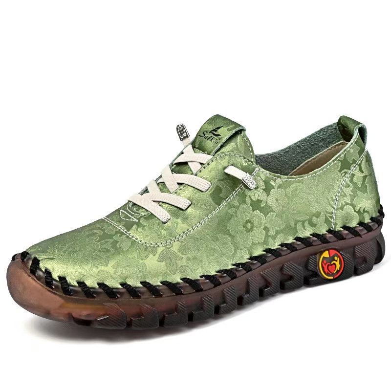 1Pc Dames Ademend Lage Sneakers - Antislip & Comfortabele Instappers met Pailletten Detail voor Alle Seizoenen