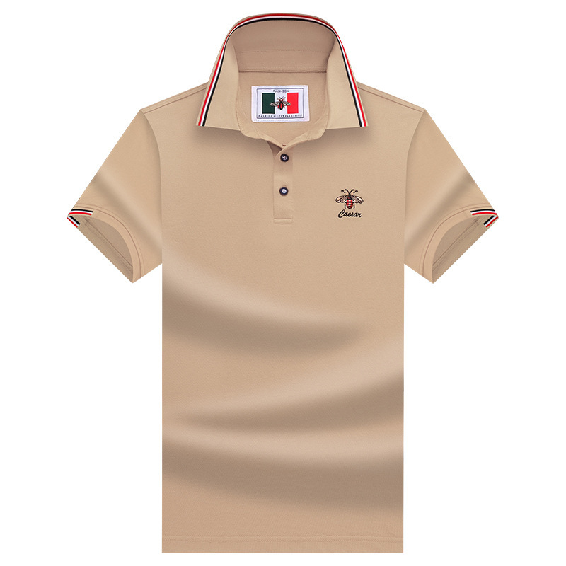 Imprimé abeille |  Polo homme simple et élégant pour affaires