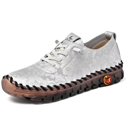 1Pc Dames Ademend Lage Sneakers - Antislip & Comfortabele Instappers met Pailletten Detail voor Alle Seizoenen