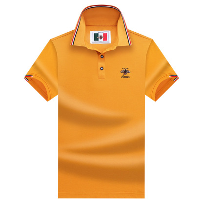 Imprimé abeille |  Polo homme simple et élégant pour affaires