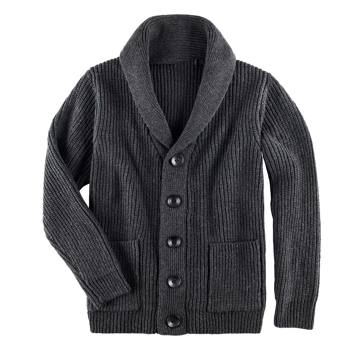 Gebreide Casual Cardigan voor Mannen - Britse Stijl Trui Jas