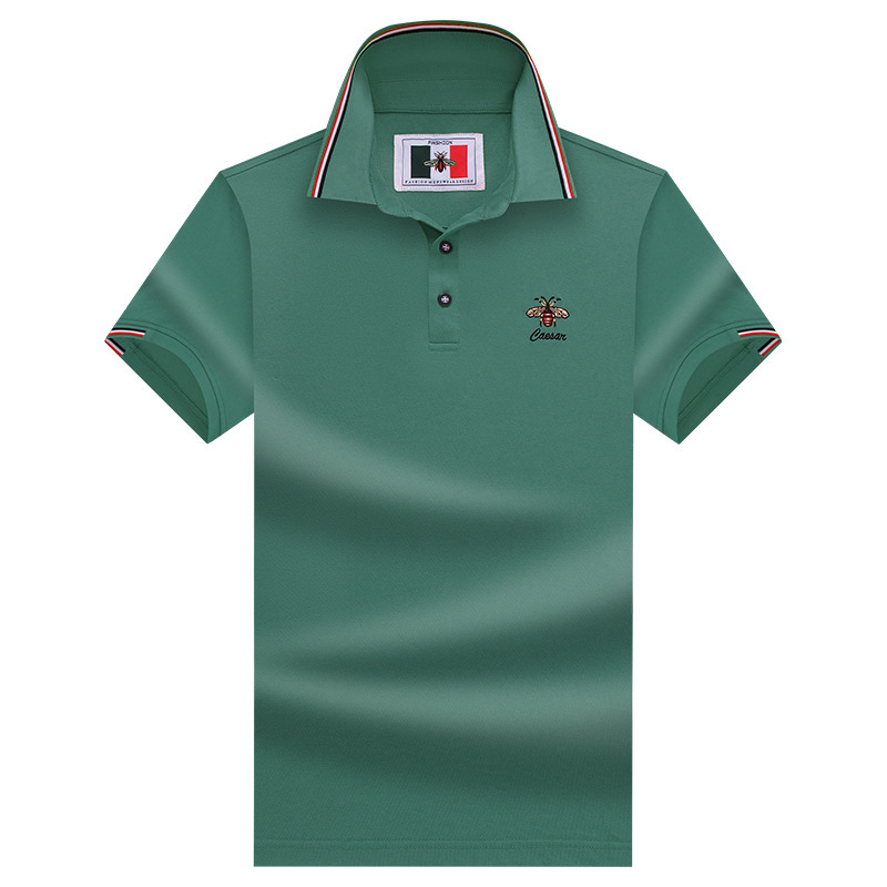 Imprimé abeille |  Polo homme simple et élégant pour affaires