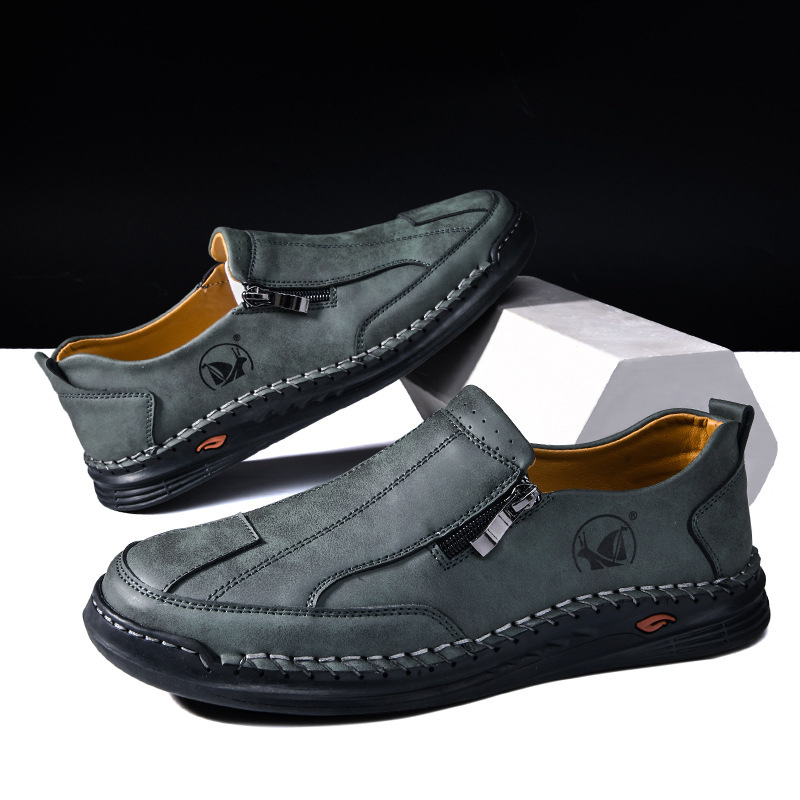 ⏰ Last Chance 45%!- Men's Genuine Leather Outdoor Casual Shoes