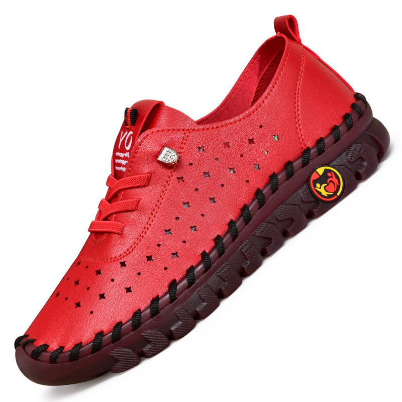 1Pc Dames Ademend Lage Sneakers - Antislip & Comfortabele Instappers met Pailletten Detail voor Alle Seizoenen