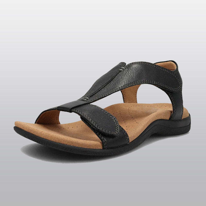 Shoeshome platte sandalen met voetboogondersteuning voor dames
