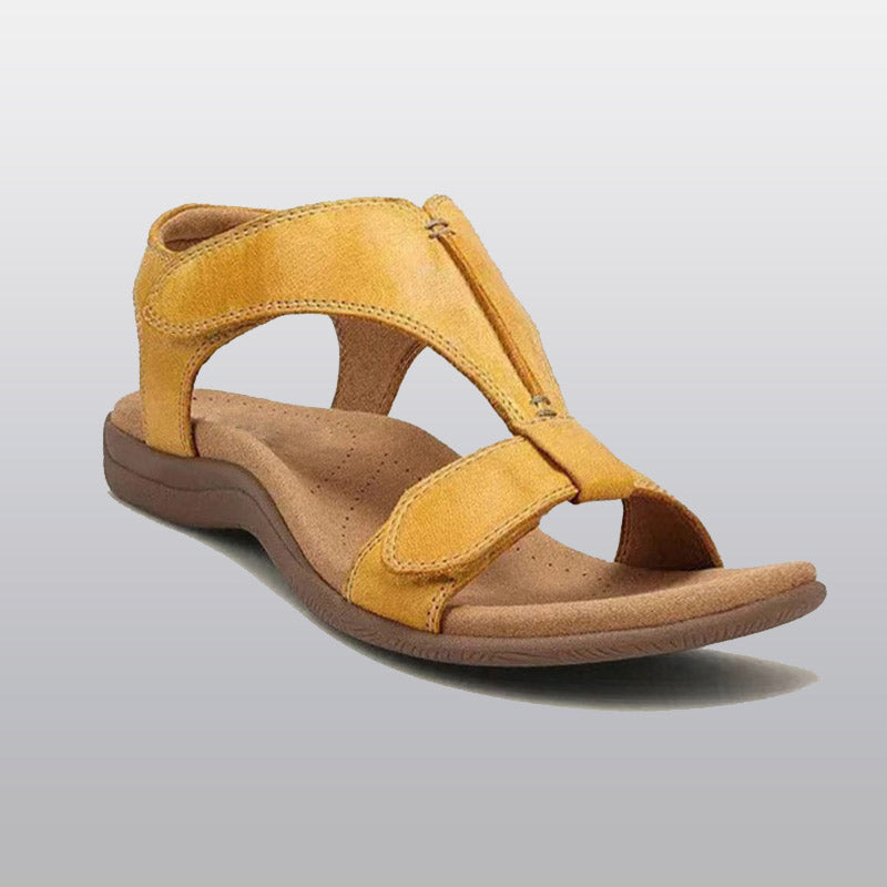 Shoeshome platte sandalen met voetboogondersteuning voor dames