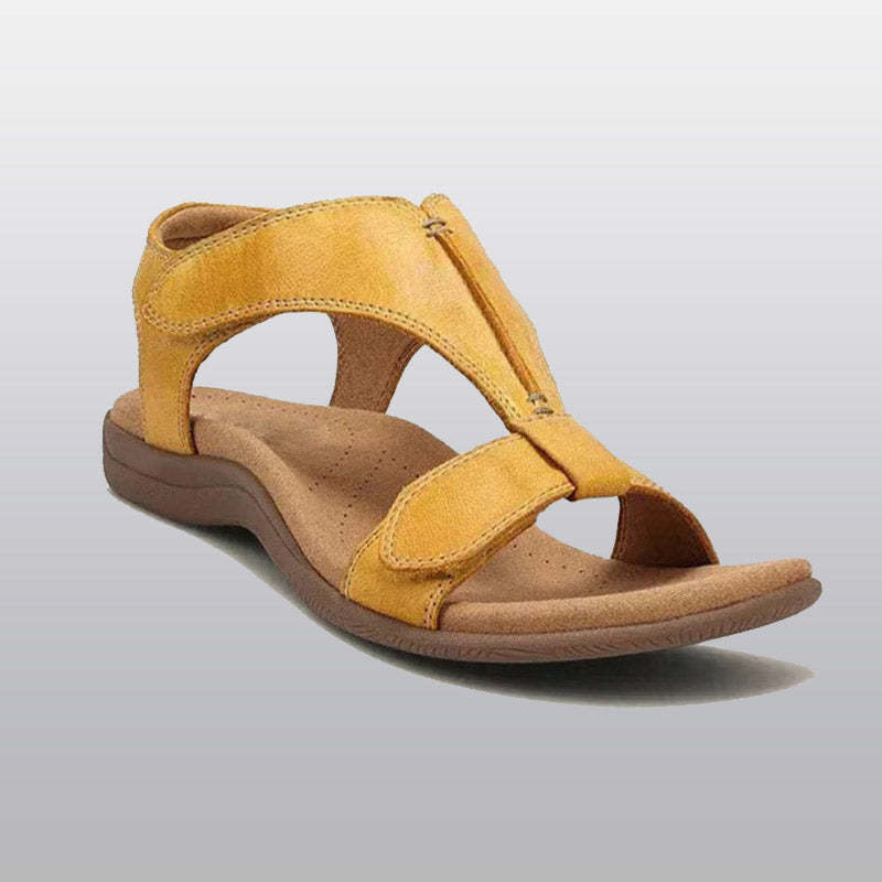 Shoeshome platte sandalen met voetboogondersteuning voor dames