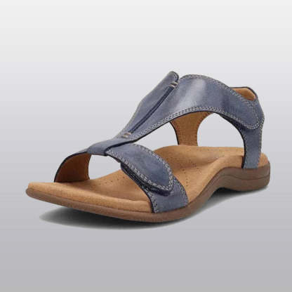 Shoeshome platte sandalen voor dames met voetboogondersteuning