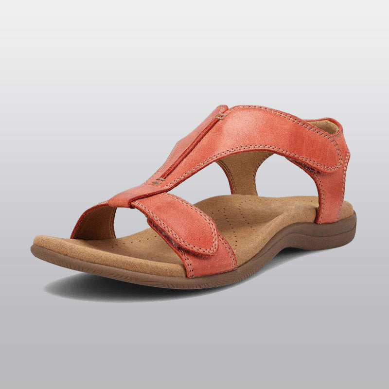 Shoeshome platte sandalen met voetboogondersteuning voor dames