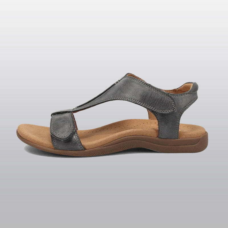 Shoeshome platte sandalen met voetboogondersteuning voor dames