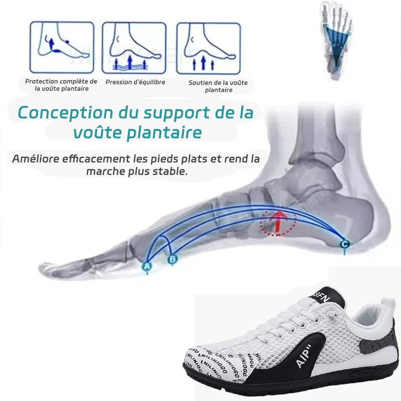 【⏰Remise De 50 % Aujourd’Hui – À Ne Pas Manquer】Mocassins en mesh respirant pour homme – Style décontracté et sportif