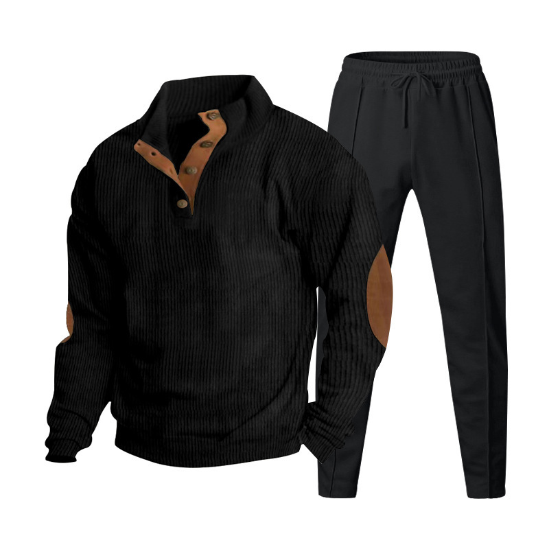 Buitenkleding set voor mannen in kasjmier