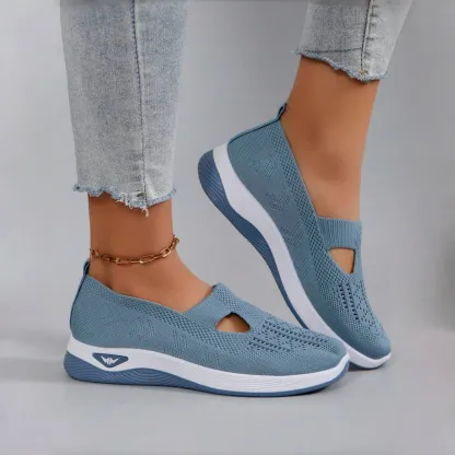 🔥Laatste dag van de promotie - 70% KORTING🔥 - Comfortabele en ademende gebreide sneakers voor dames