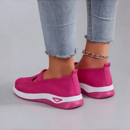 🔥Laatste dag van de promotie - 70% KORTING🔥 - Comfortabele en ademende gebreide sneakers voor dames