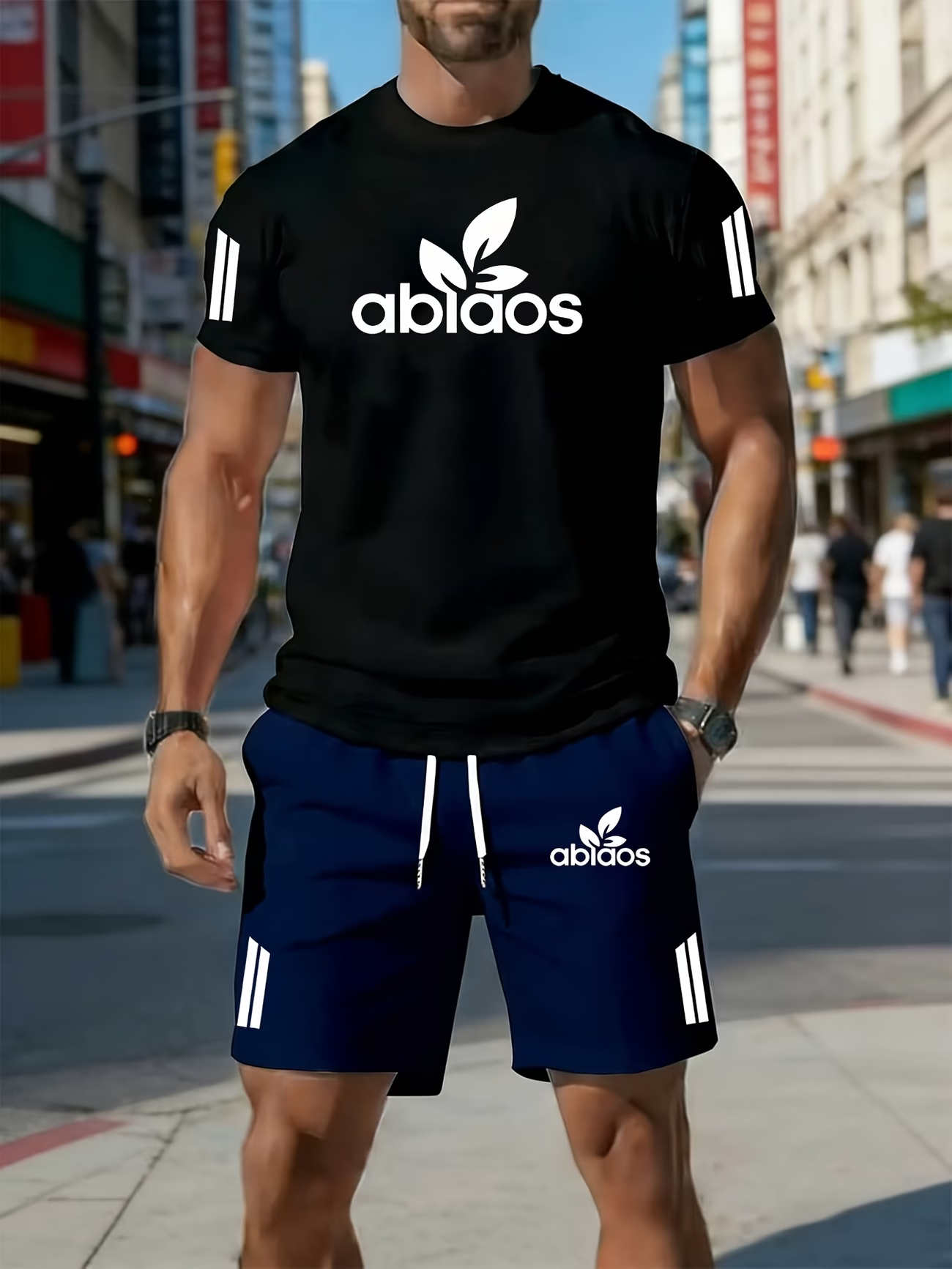 ⏰ Dernier jour : 50% de réduction ! 🔥-Ensemble homme sportif pour l'été, les loisirs et la vie quotidienne