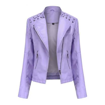 Réduction de 50% pour le Nouvel An 2025 - 🔥Veste en cuir d'agneau lavé