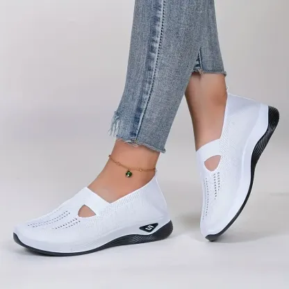 🔥Laatste dag van de promotie - 70% KORTING🔥 - Comfortabele en ademende gebreide sneakers voor dames