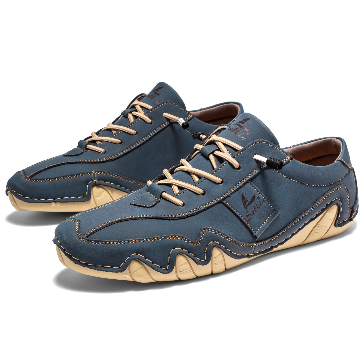 Men's low-top octopus shoes Martin shoes with arch support orthopedic shoes