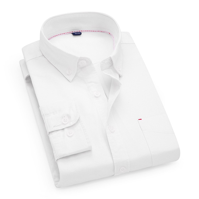 Chemise En Coton Oxford Résistante Aux Plis Pour Homme