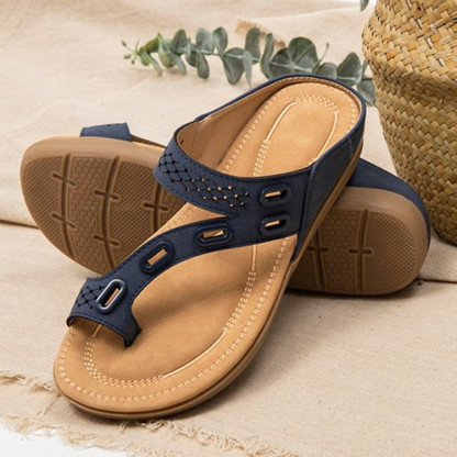 Orthopedische sandalen met een zachte zool