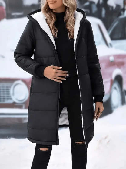 Larisa - Veste matelassée à capuche