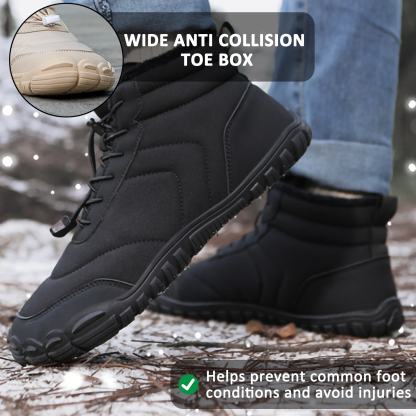Winddichte en antislip sneeuwlaarzen, rode winter schoenen (Unisex)