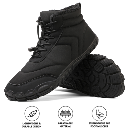 Winddichte en antislip sneeuwlaarzen, rode winter schoenen (Unisex)