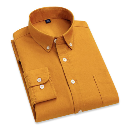 Chemise En Coton Oxford Résistante Aux Plis Pour Homme