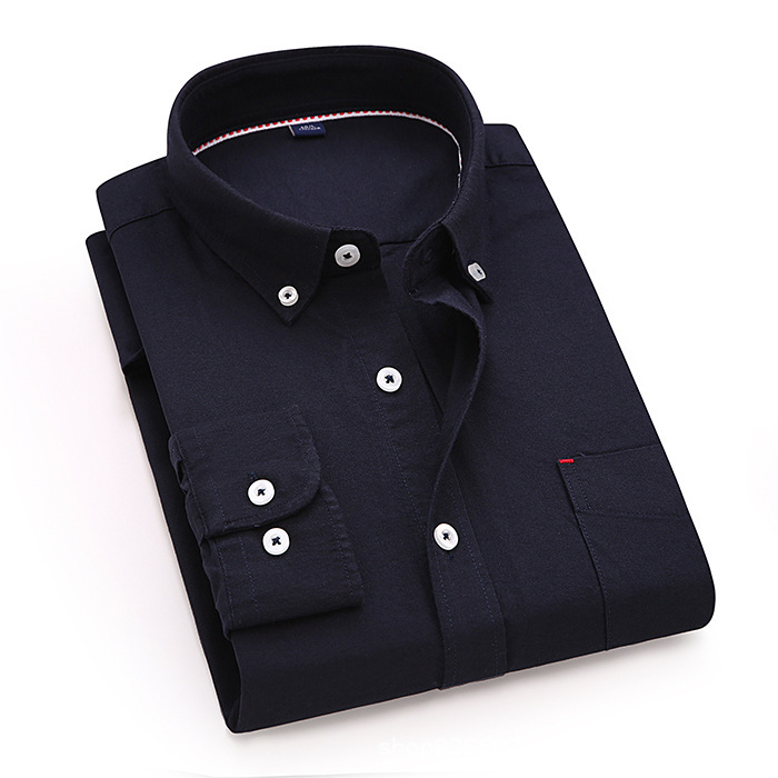 Chemise En Coton Oxford Résistante Aux Plis Pour Homme
