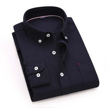 Chemise En Coton Oxford Résistante Aux Plis Pour Homme
