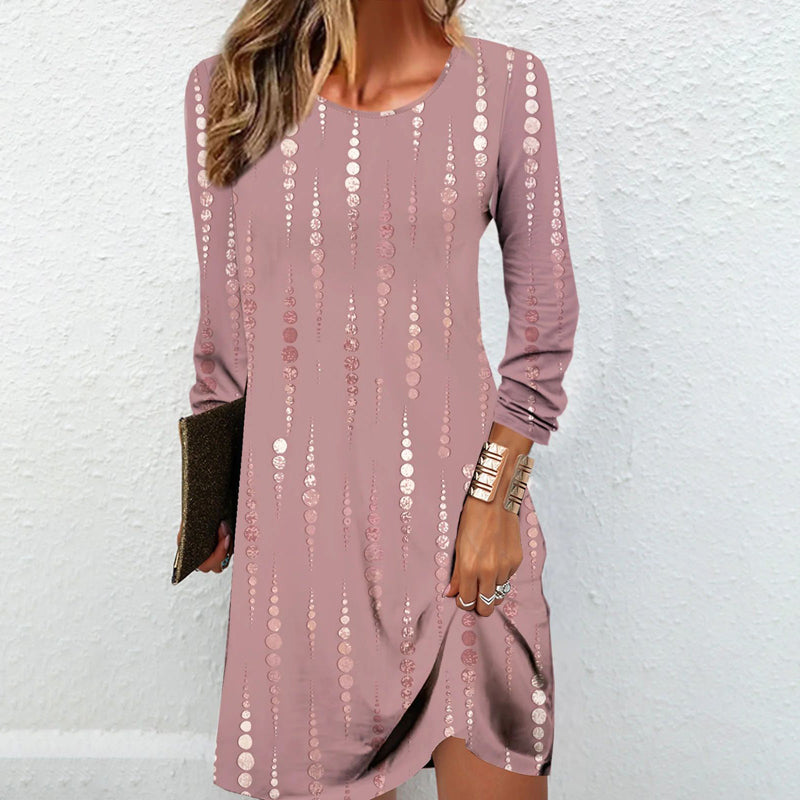 Vintage jurk met stippen