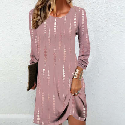 Vintage jurk met stippen