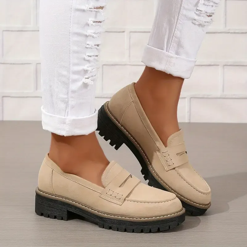 Rceline - Mocassins Orthopédiques à Plateforme