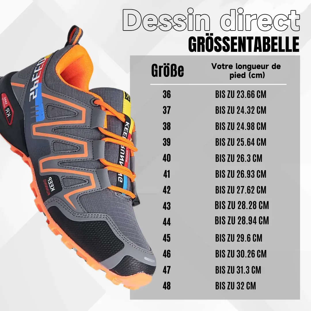 OrthoTrekking – chaussure de randonnée ergonomique et antidouleur