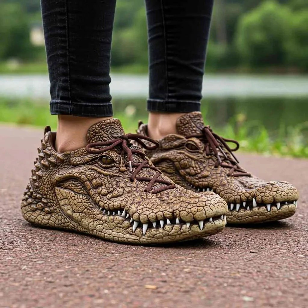 Les Crocodile Kicks sont là – et ils MORDENT（Unisexe）