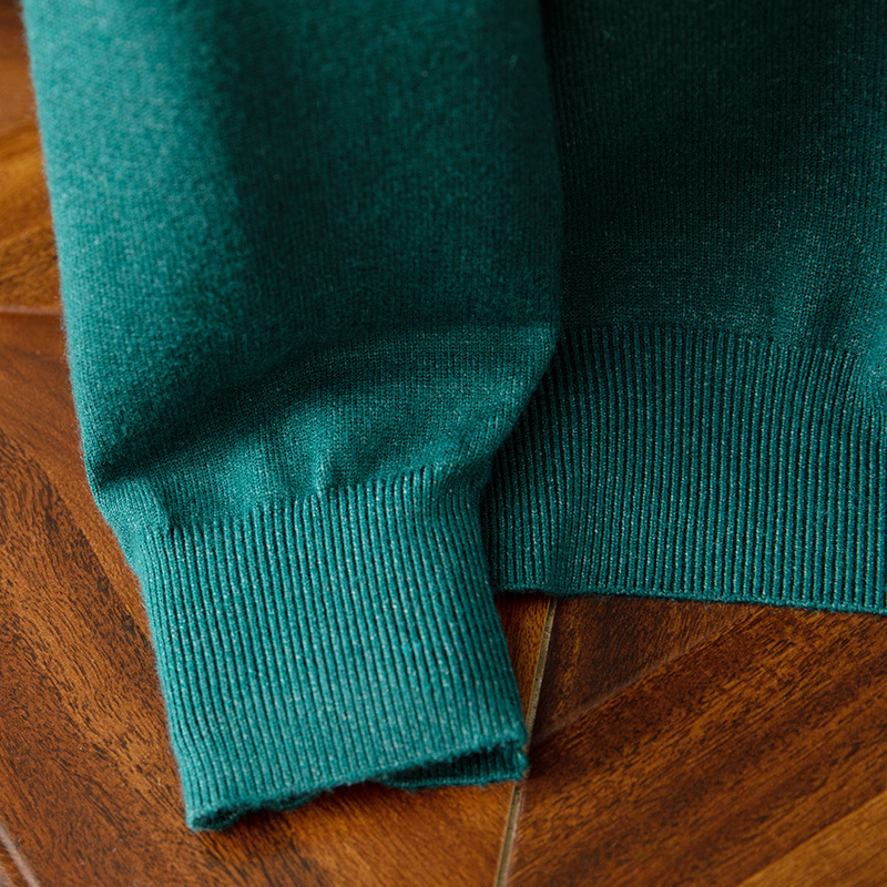 Pull en cachemire à manches longues pour homme